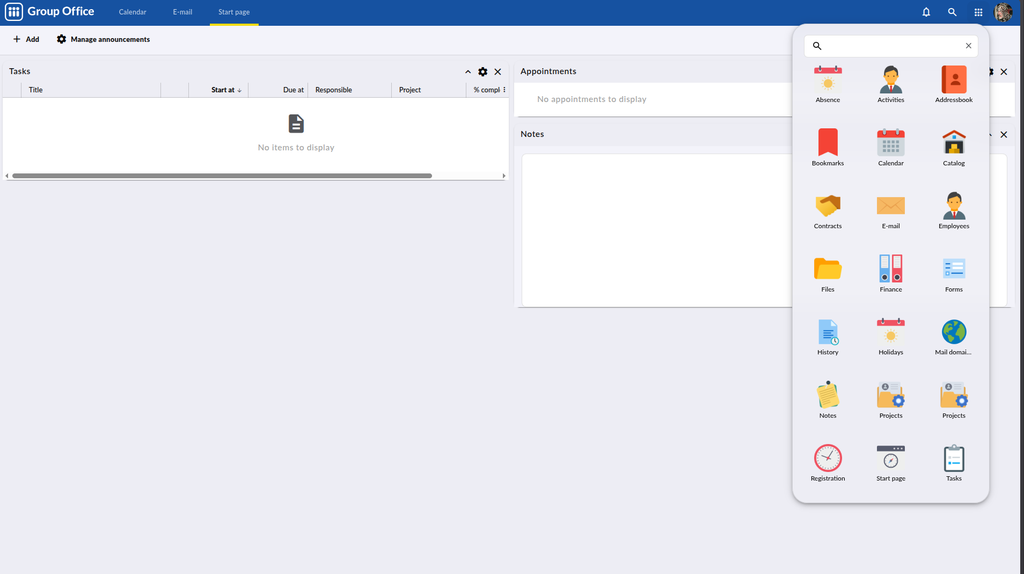 Blogartikel: Group-Office 26.1 – Vorschau